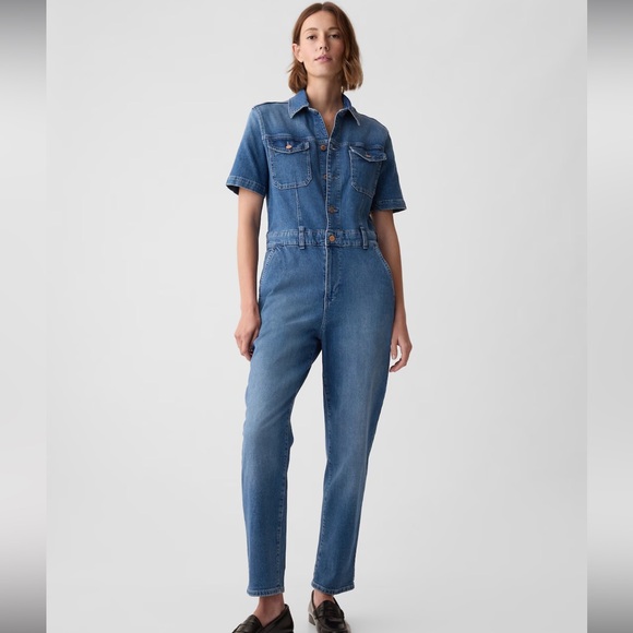 Denim jumpsuit - Picture 2 of 3